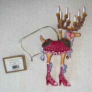 🎄 MacKenzie-Childs Dashaway Donna Ornament | New in Box | Rare 🎄